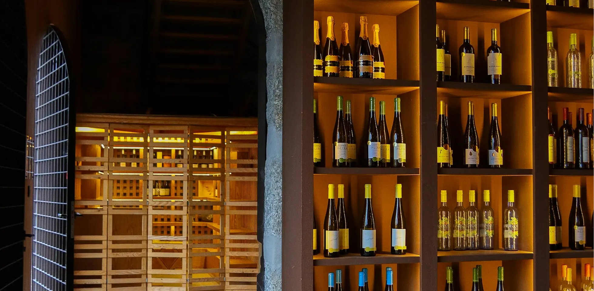 Cellar with bottles NOSOTROS 2